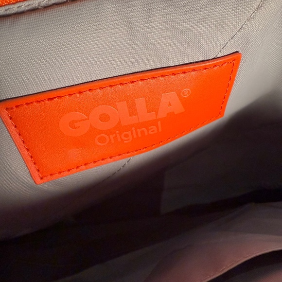 GOLLA Original padded orange amber Laptop Bag Case sleeve Canvas G1704 up to 16 - Picture 3 of 3